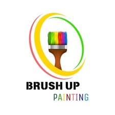 Logo for Brush Up Painting