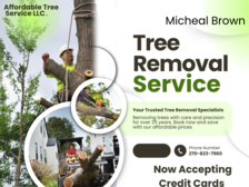 Logo for Affordable Tree Services LLC