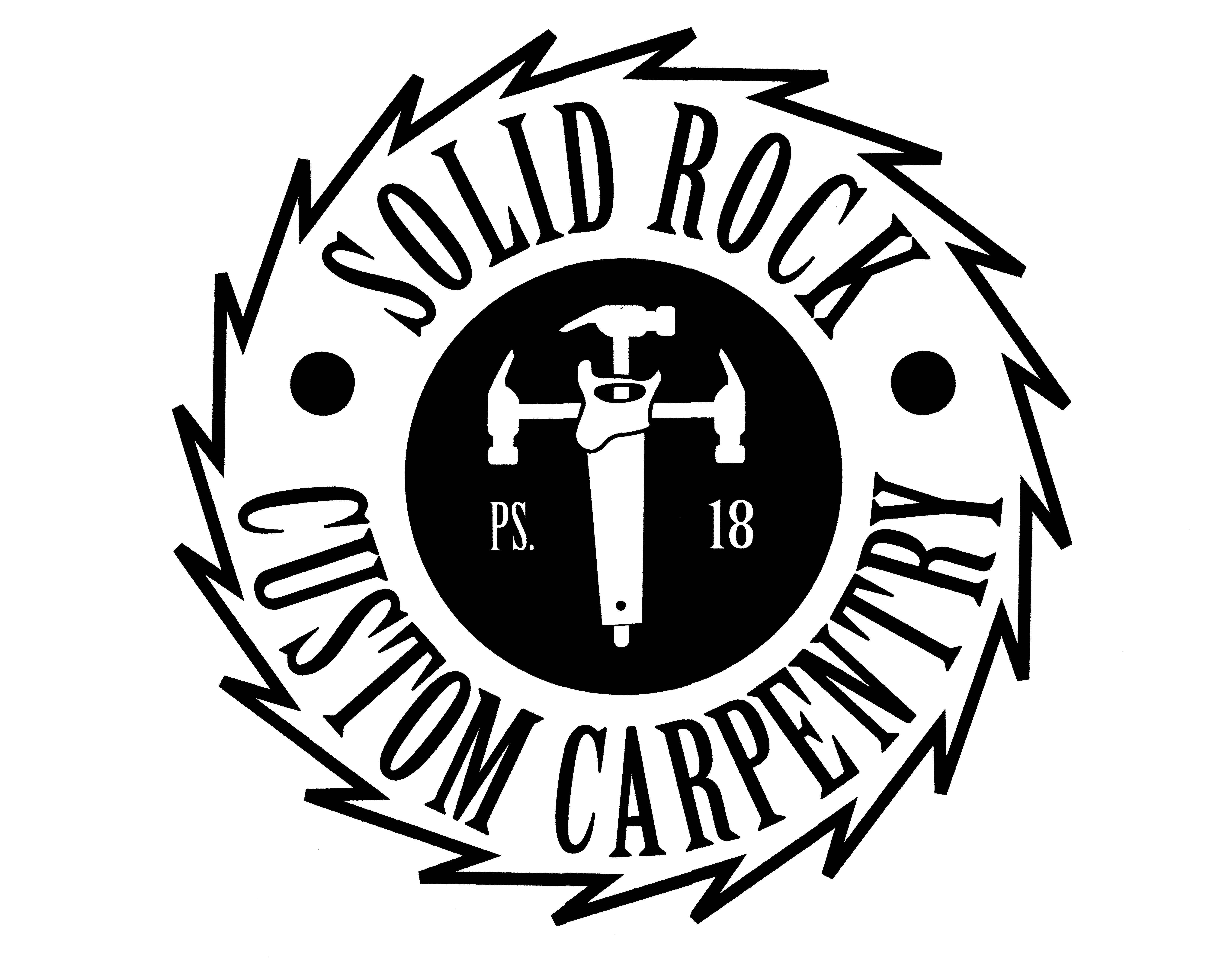 Solid Rock Custom Carpentry logo