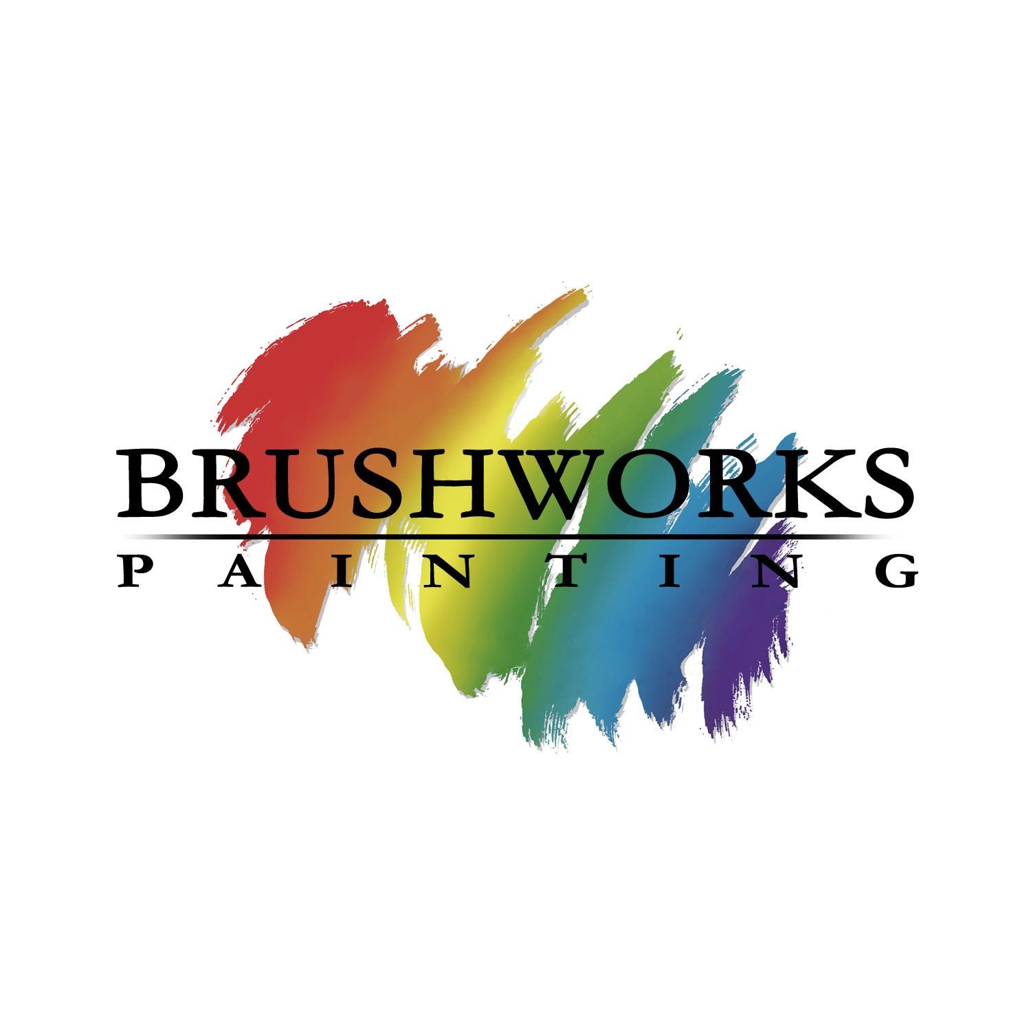 BRUSHWORKS PAINTING logo