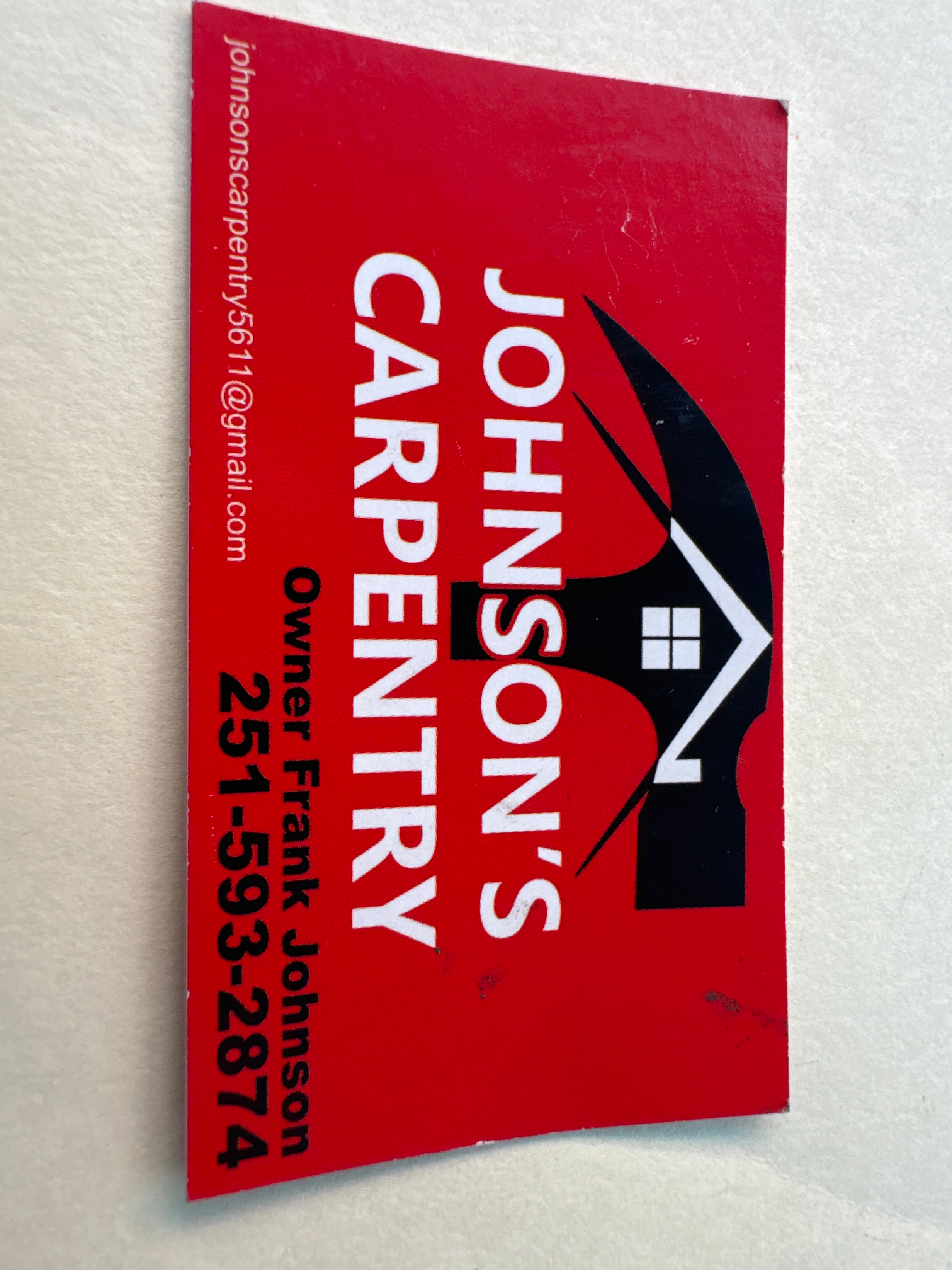 Johnson's Carpentry logo