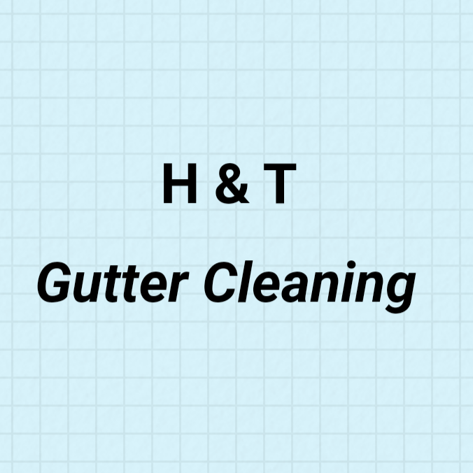 H and t gutter cleaning  logo