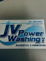 JV Powerwashing logo
