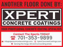 Logo for Xpert Concrete Coatings, LLC