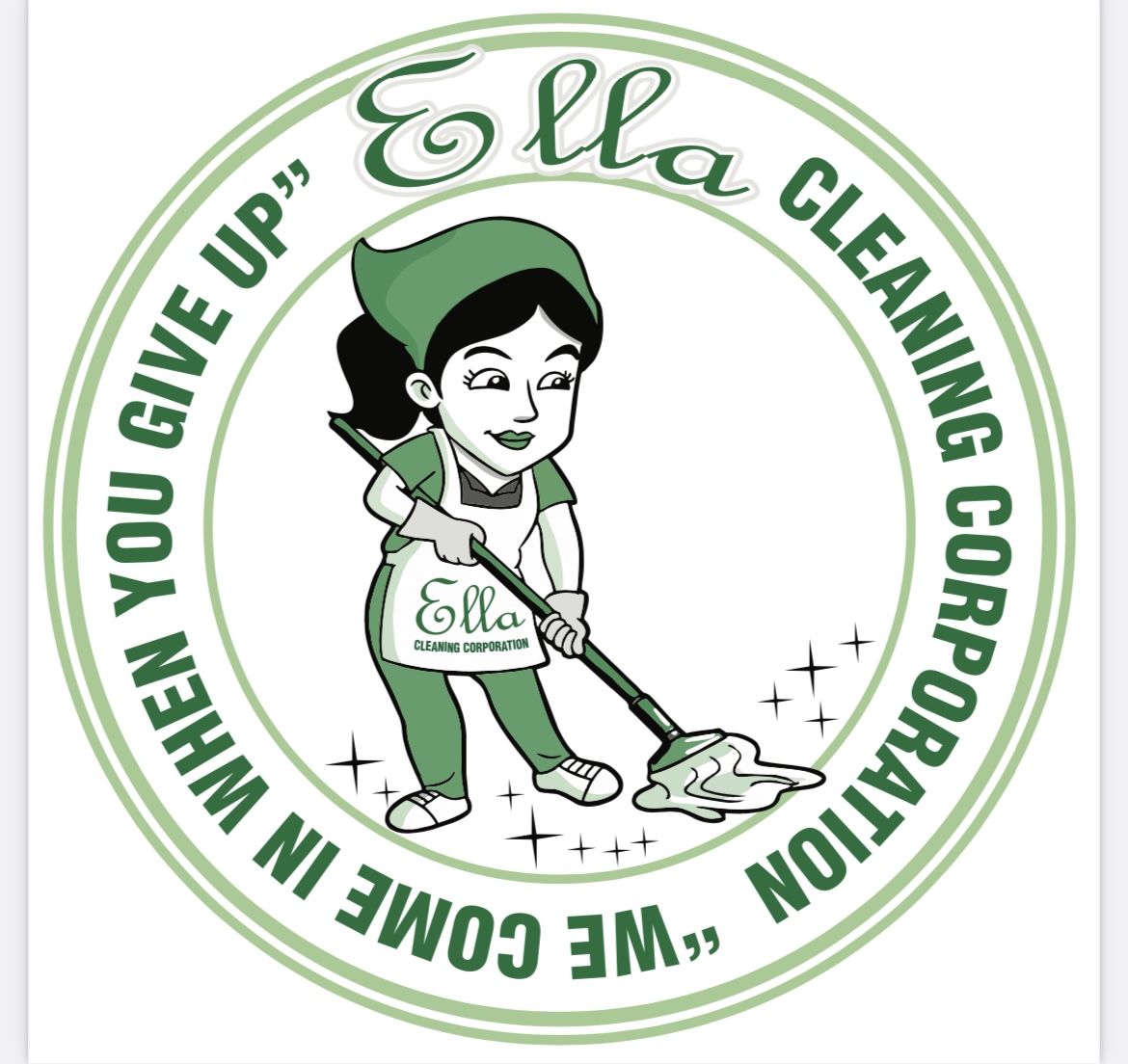 Ella Cleaning Corporation logo