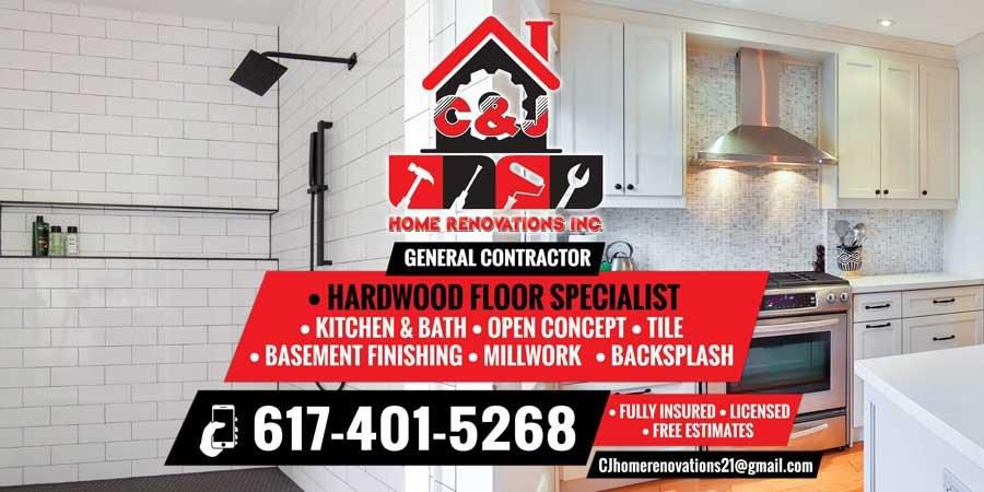 Logo for C and J Home Renovations Inc