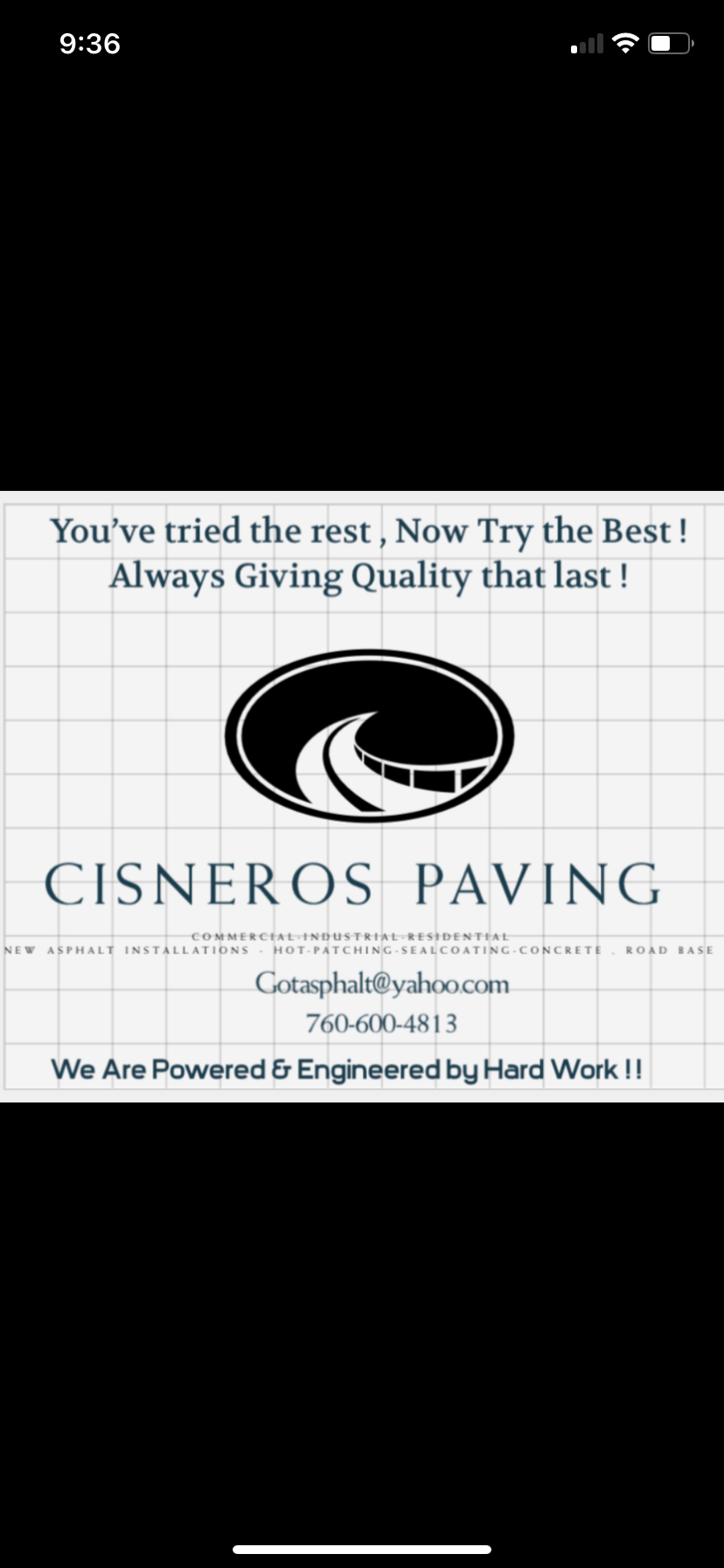 Avatar for Cisneros Paving