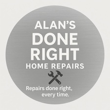 Logo for Done Right Repairs