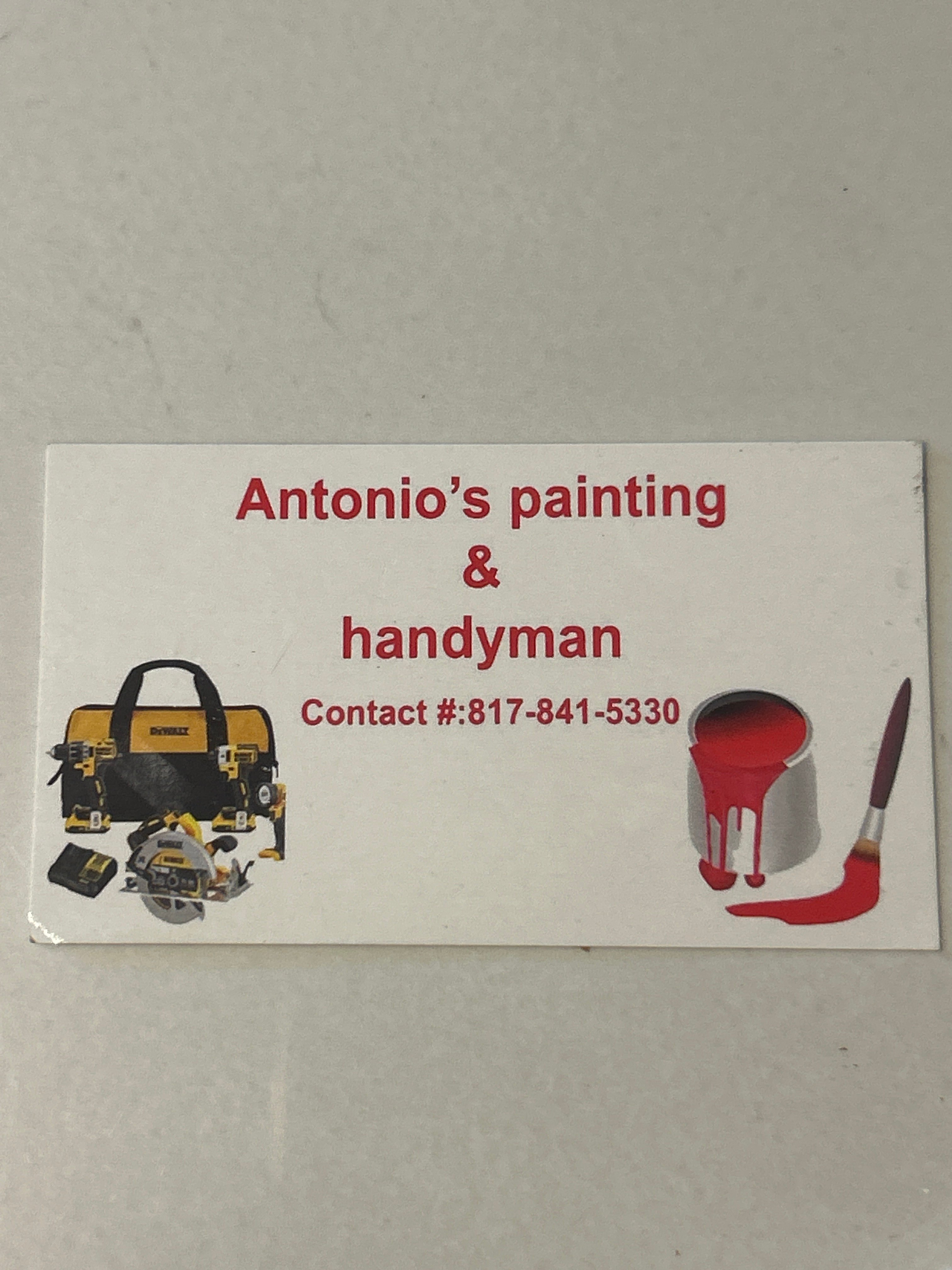 Logo for Antonio Painting and Handyman