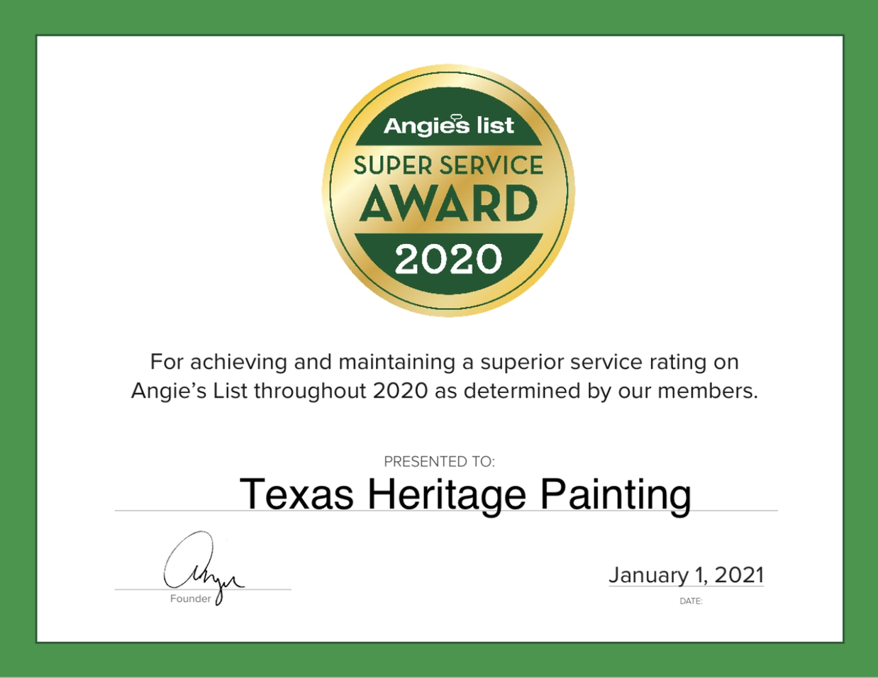 Avatar for Texas Heritage Painting