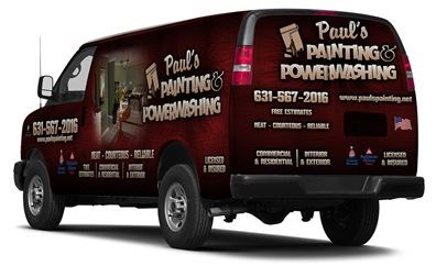 Paul's Painting & Powerwashing logo