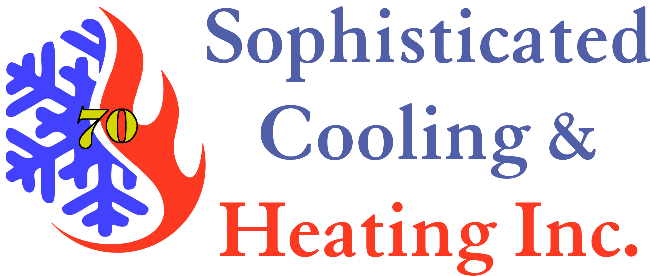 Logo for Sophisticated Cooling & Heating Inc.