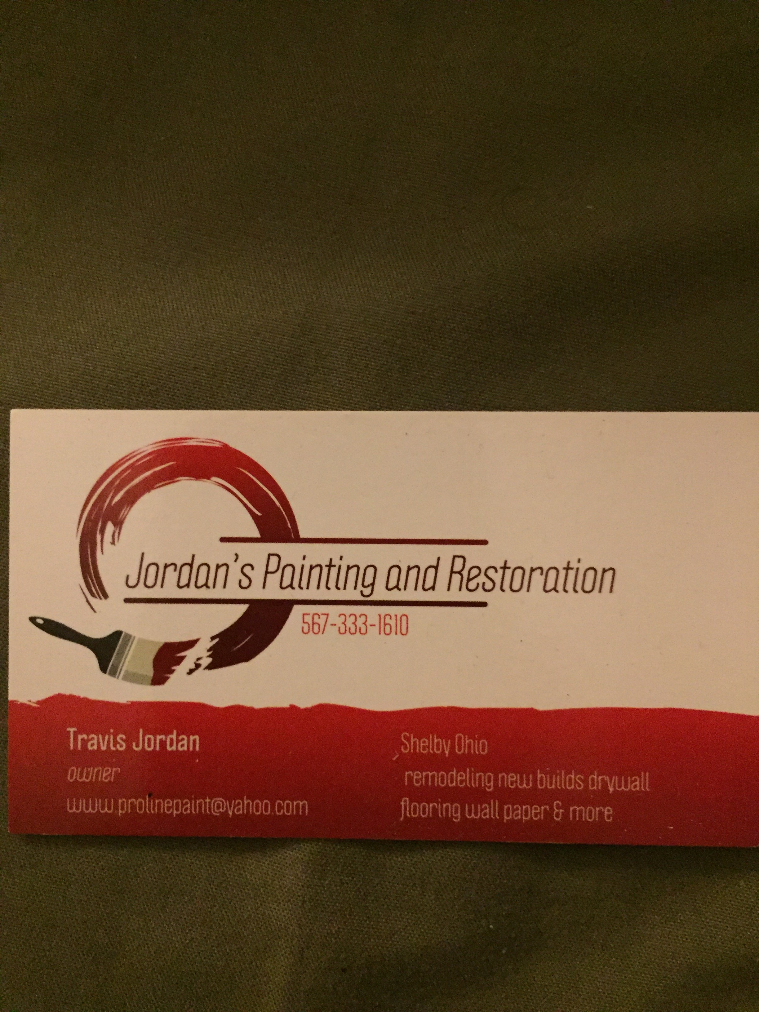 Logo for Jordans Painting and Restoration