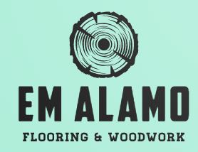 Logo for EM Alamo Flooring & Woodwork