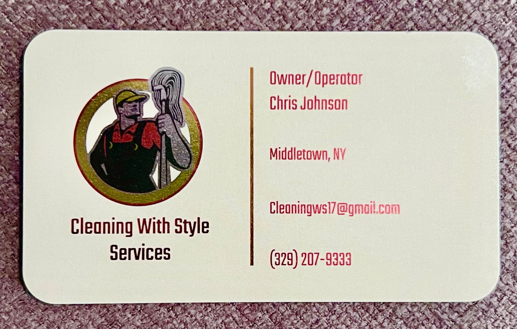 Logo for Cleaning With Style Services LLC