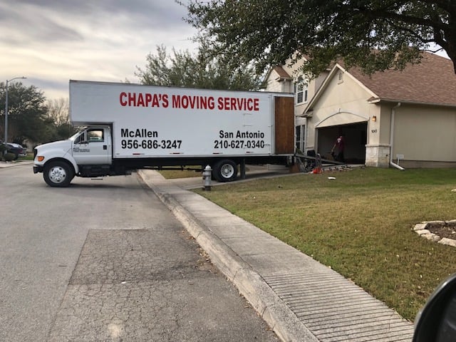 Logo for Chapa's Moving Service