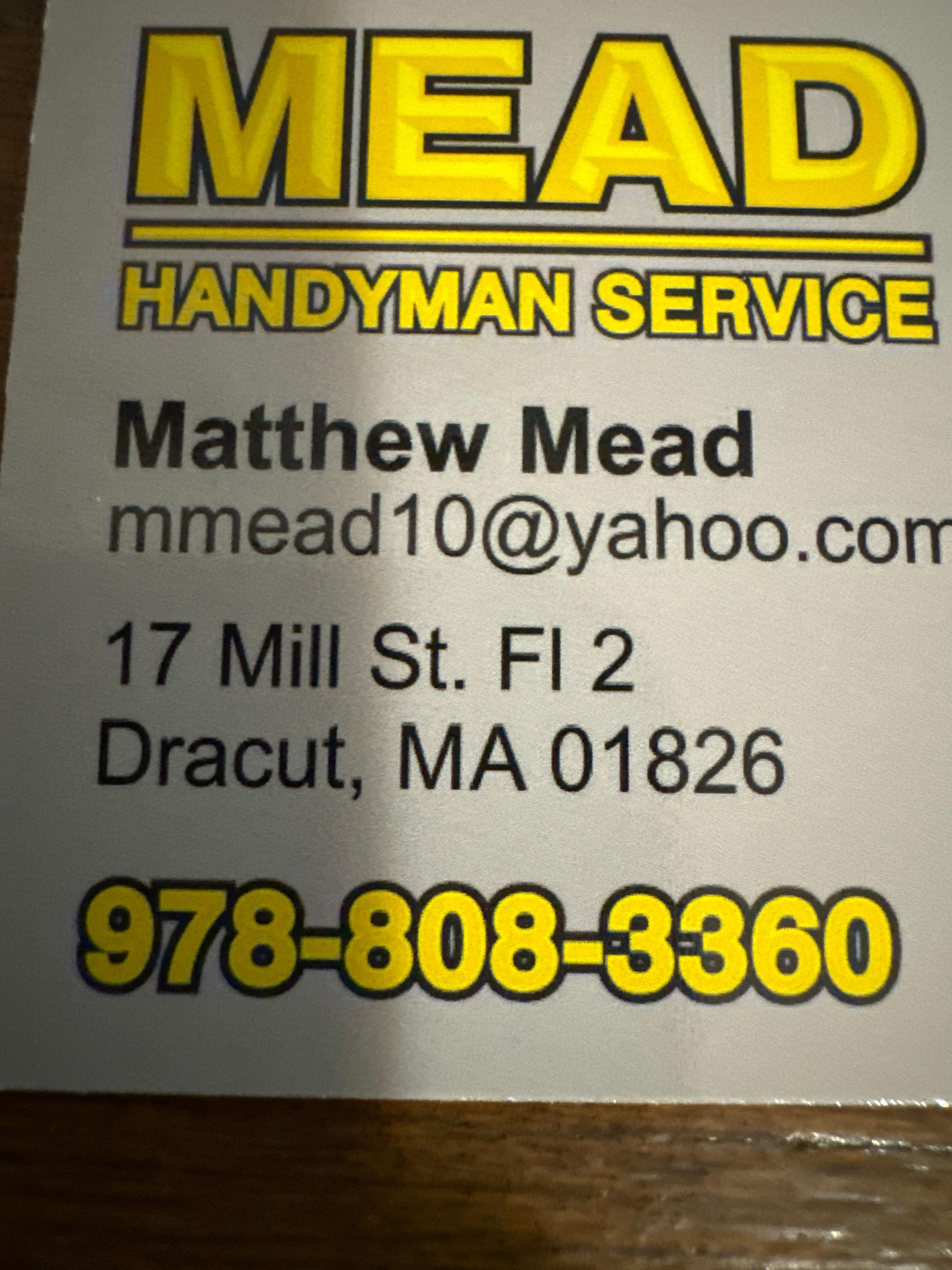 Avatar for Mead Handyman Service, LLC