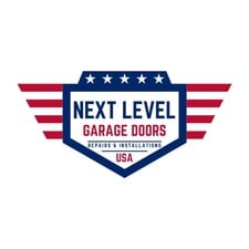 Logo for NEXT LEVEL GARAGE DOORS LLC
