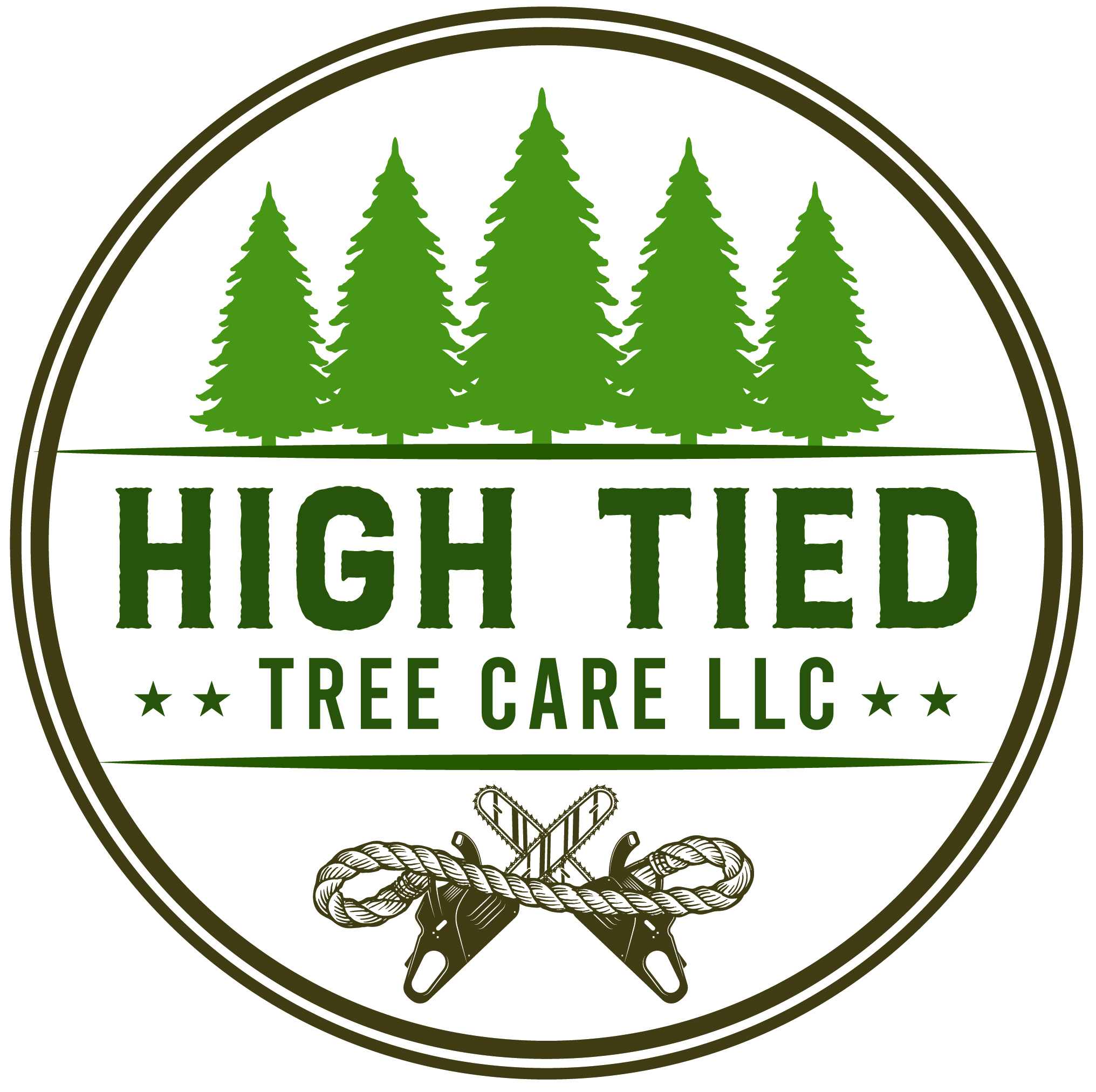 Logo for High Tied Tree Care LLC
