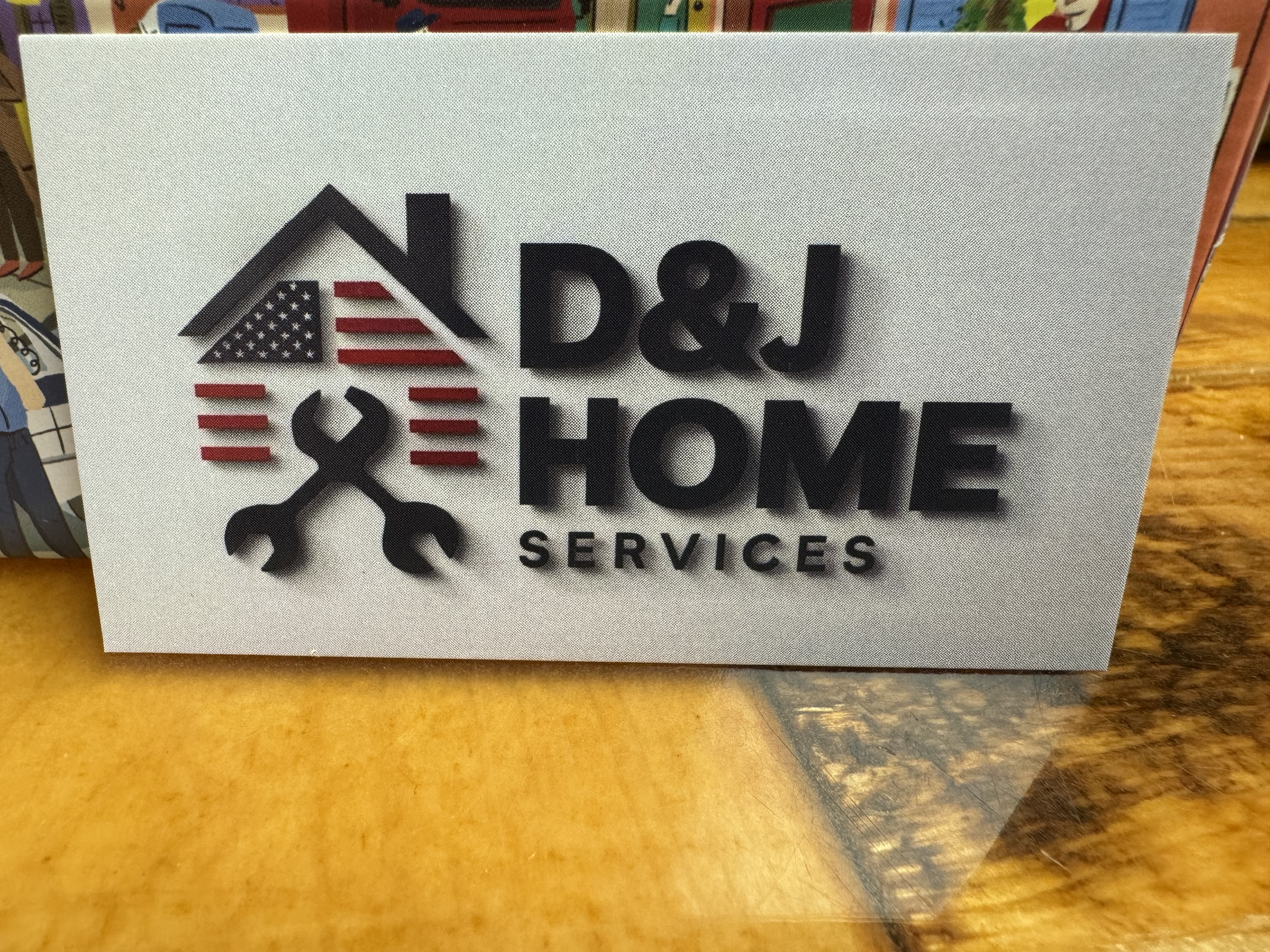 Logo for D&J Home Services