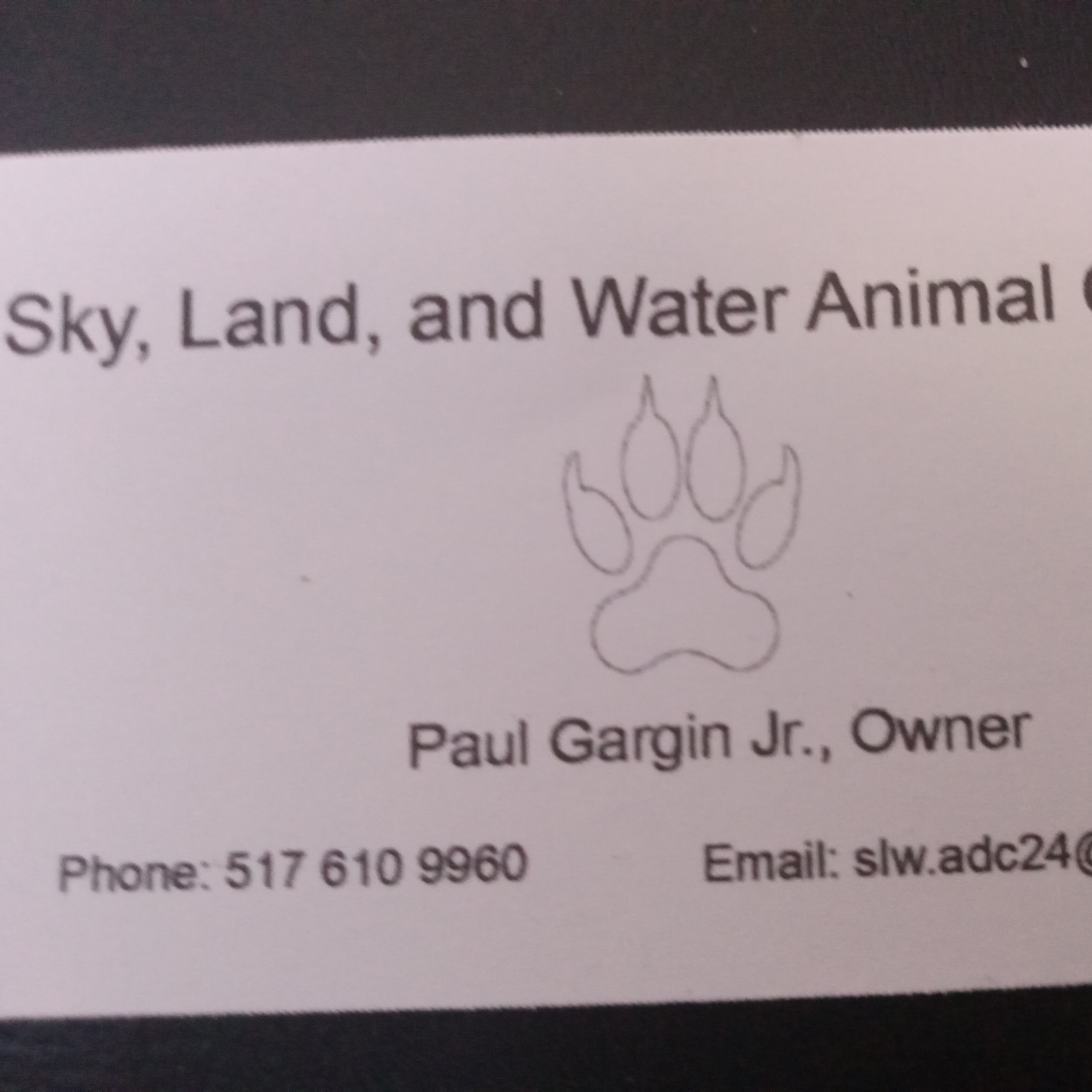 Avatar for Sky Land and Water animal Control