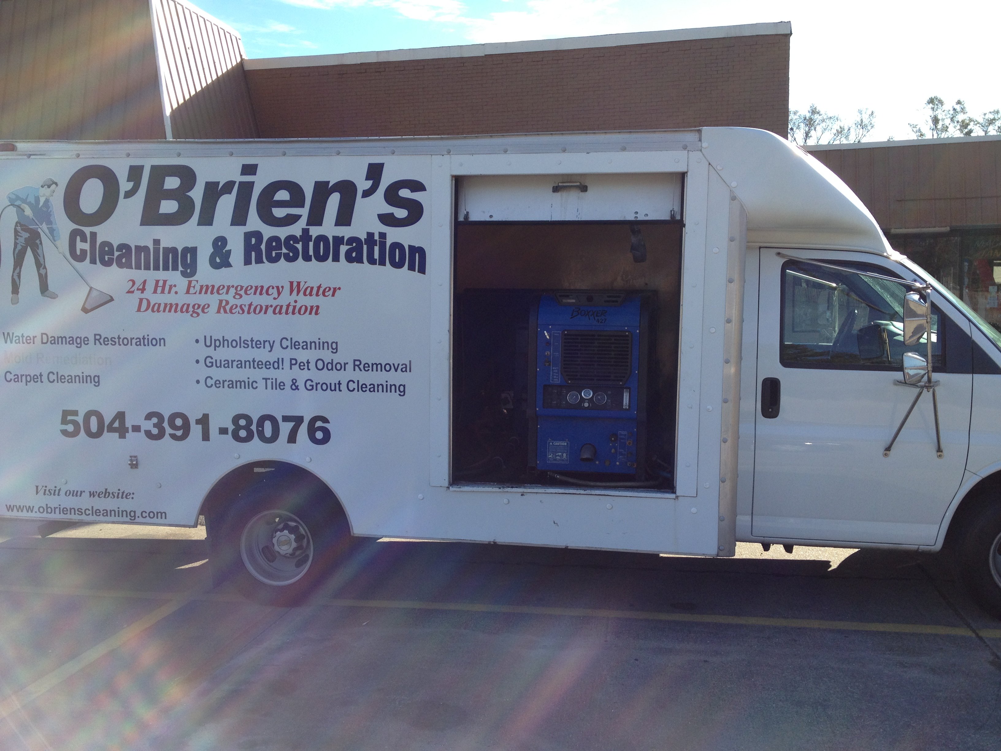 Logo for O'Brien's Cleaning & Restoration