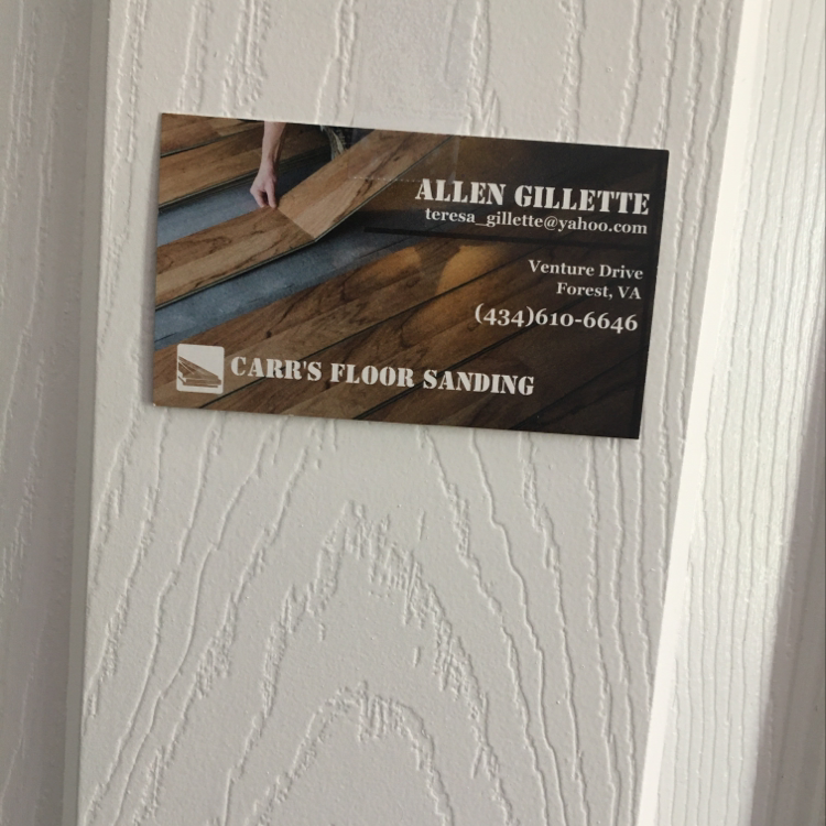 Avatar for CARR'S FLOOR SANDING CO
