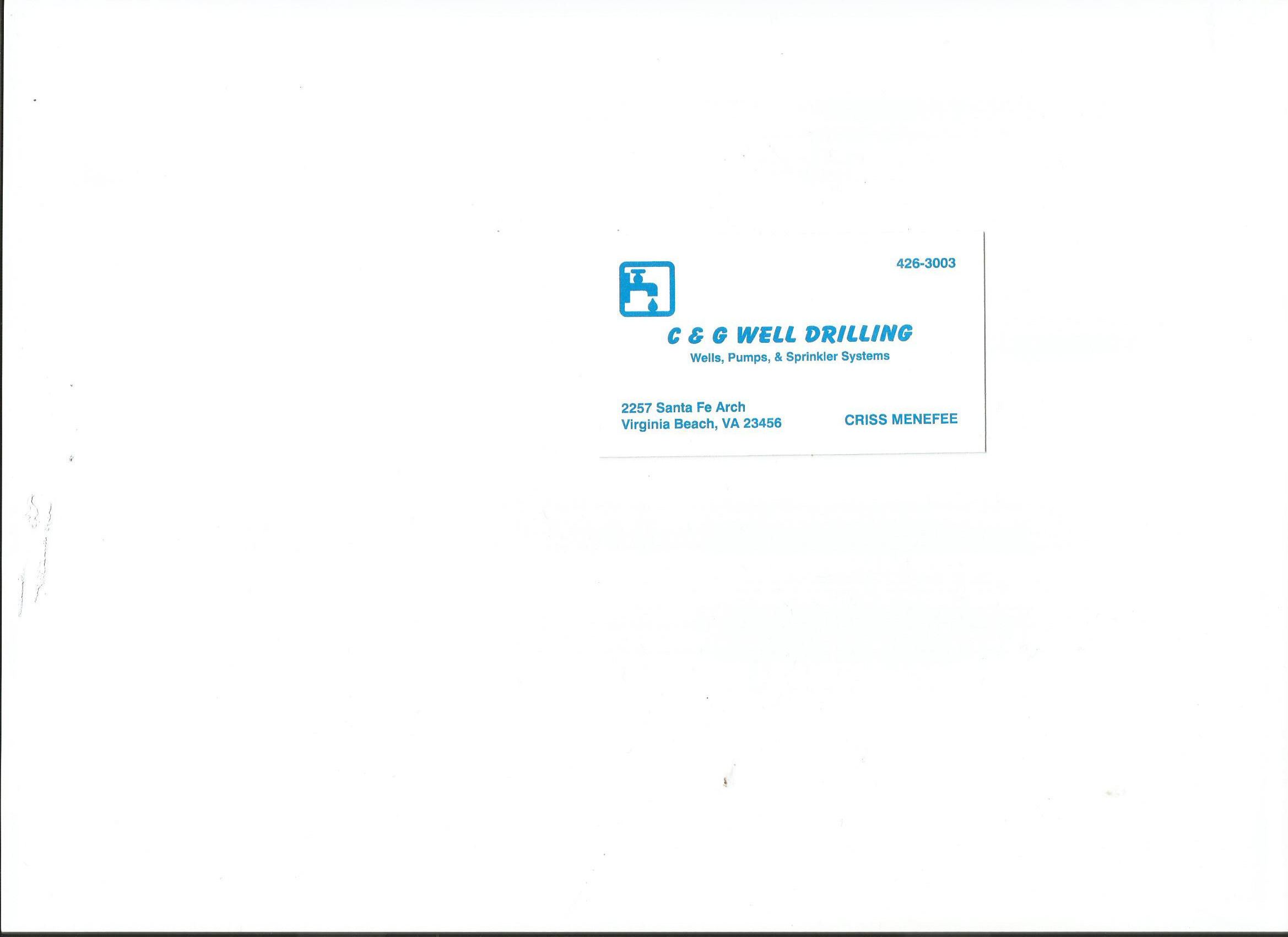 Avatar for C & G Well Drilling Inc