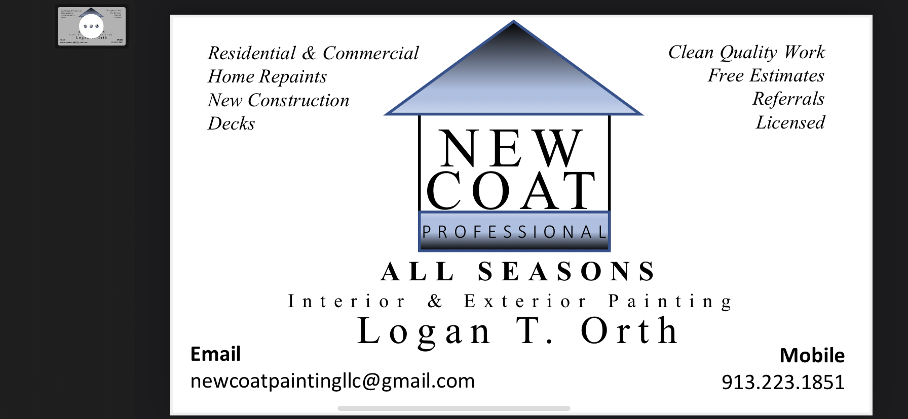 Avatar for New Coat Painting LLC