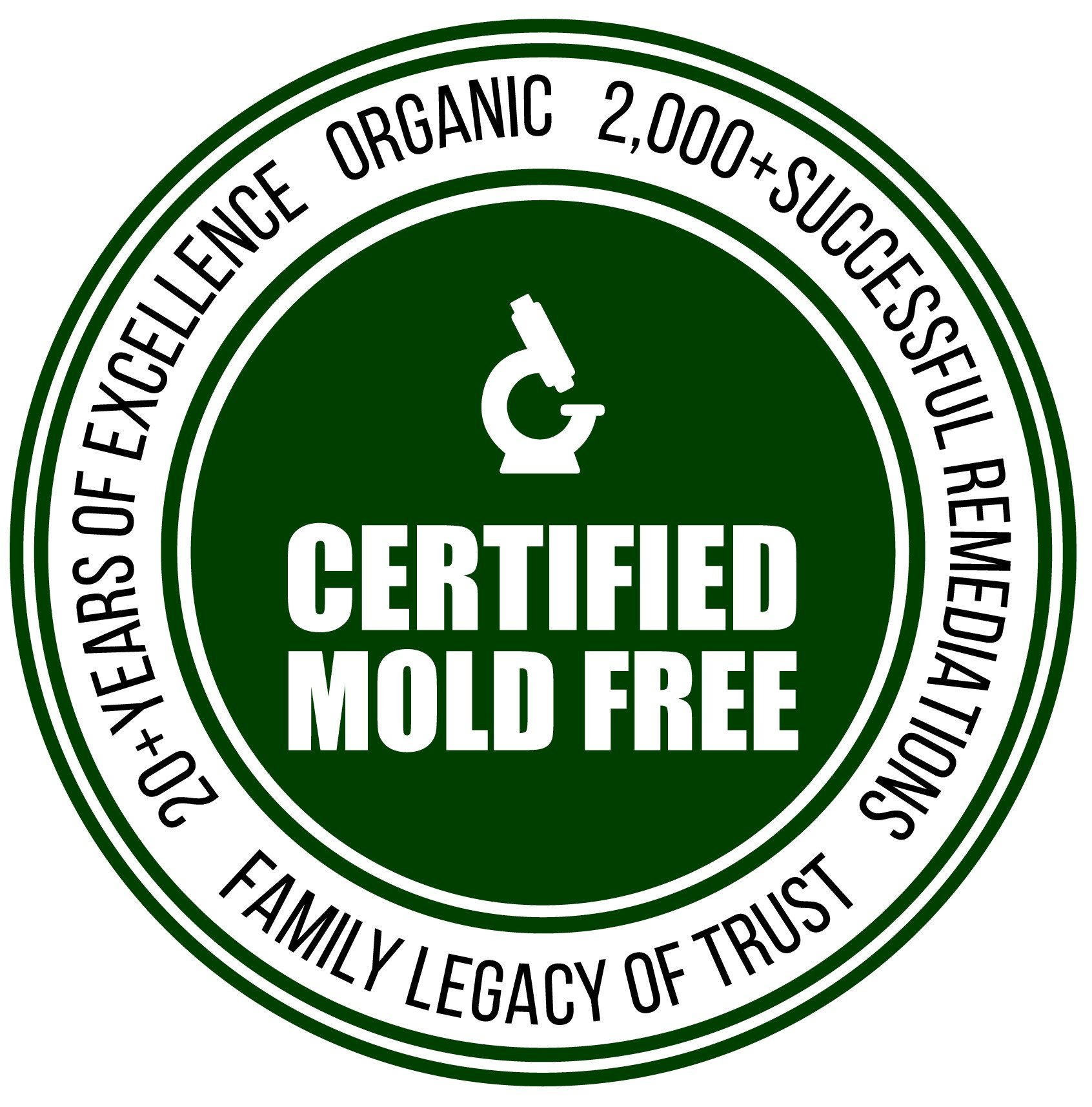Logo for Certified Mold Free Corp