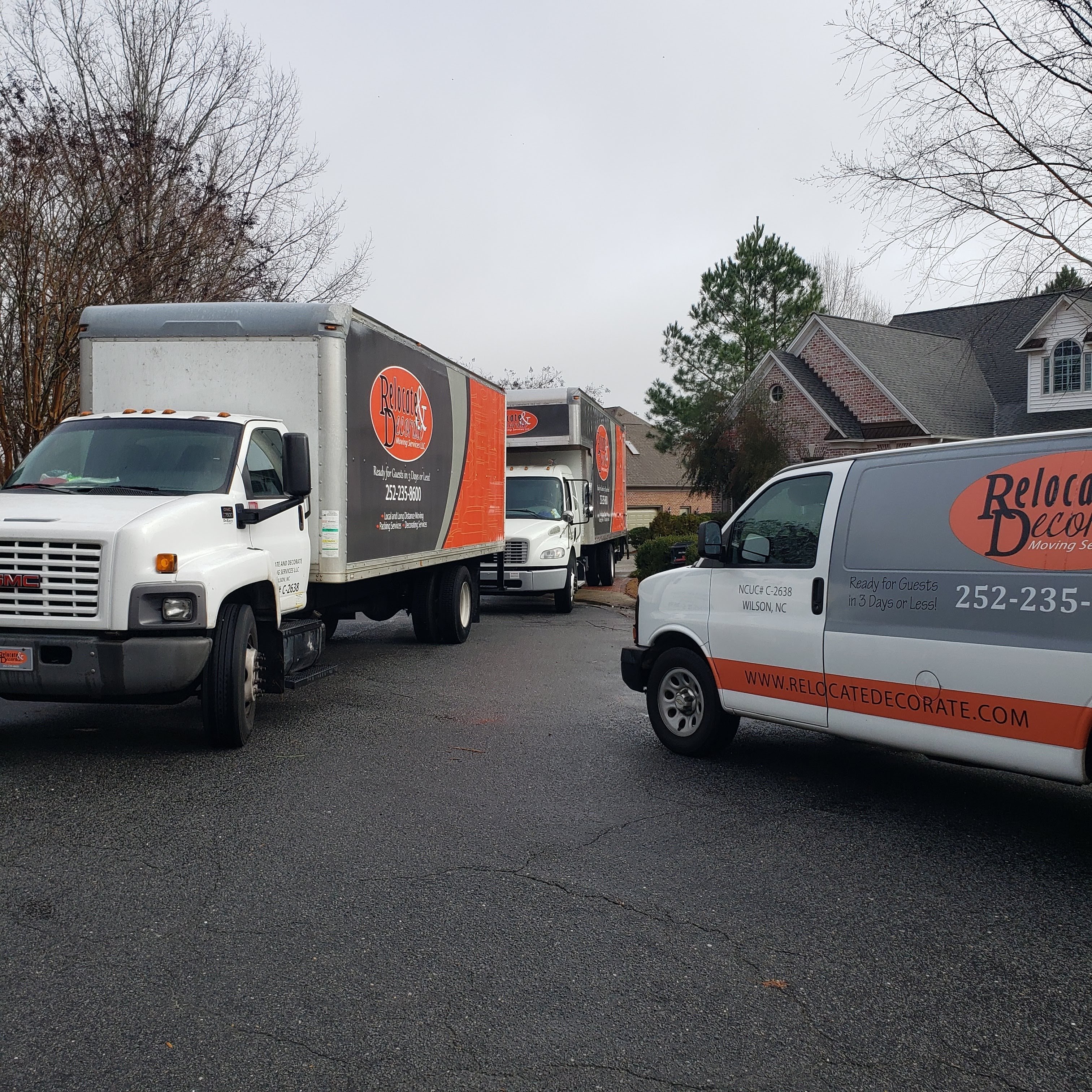 Relocate & Decorate Moving Services LLC logo