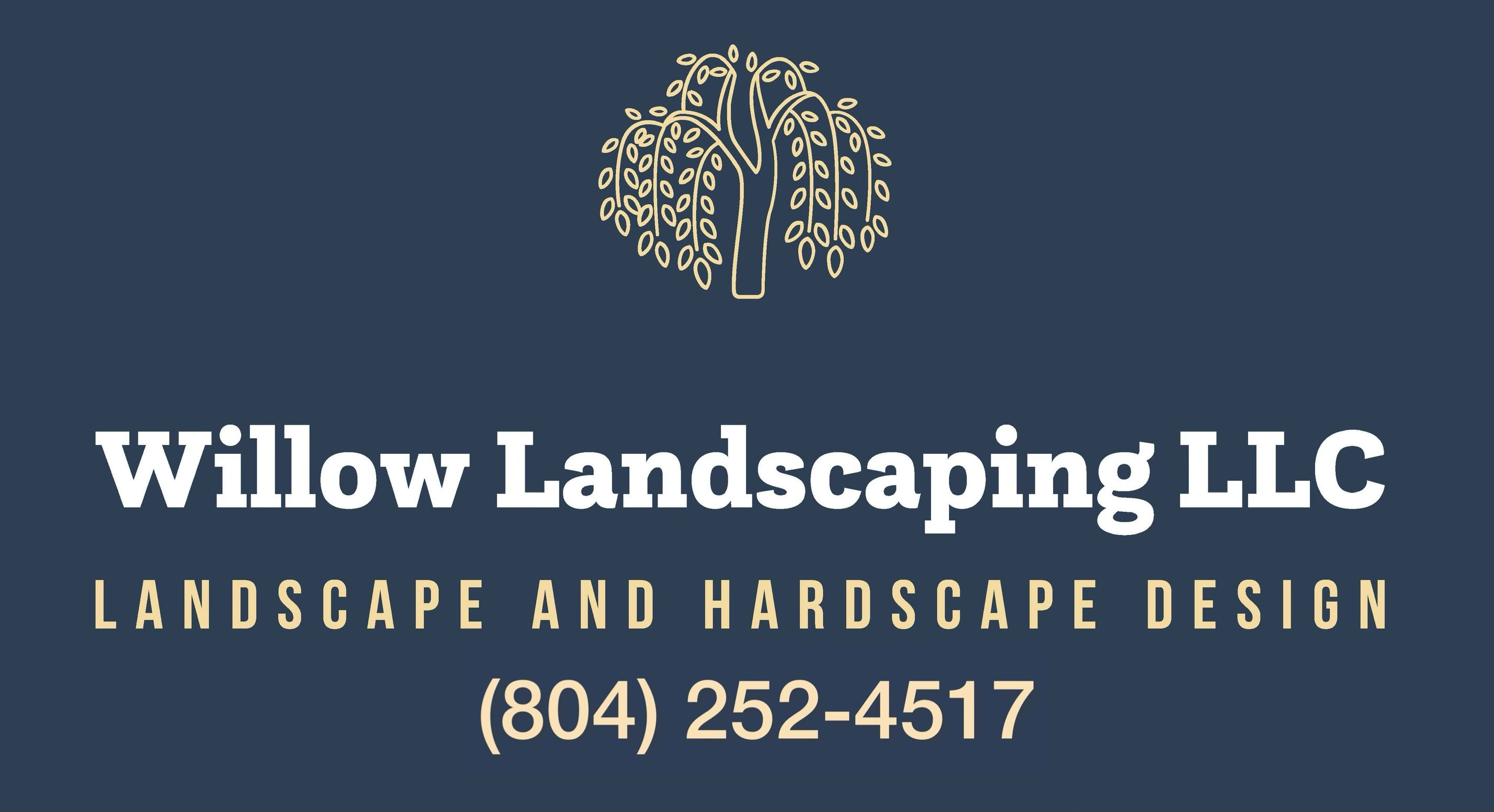 Logo for Willow Landscaping LLC