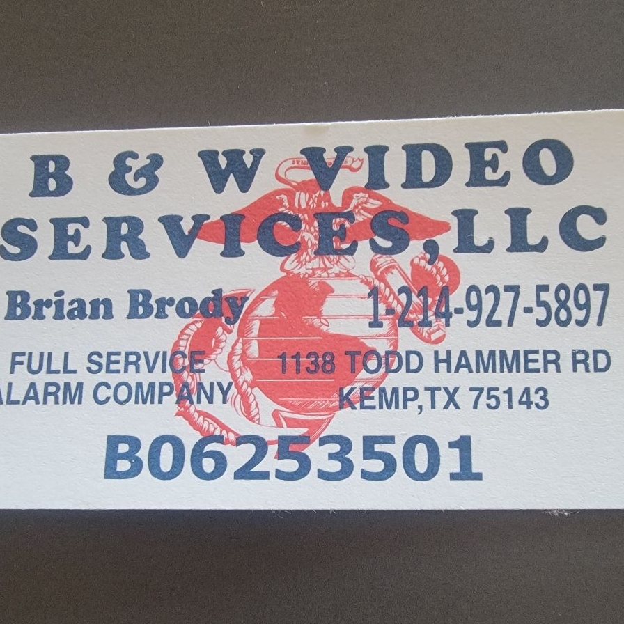 Avatar for B & W Video Services