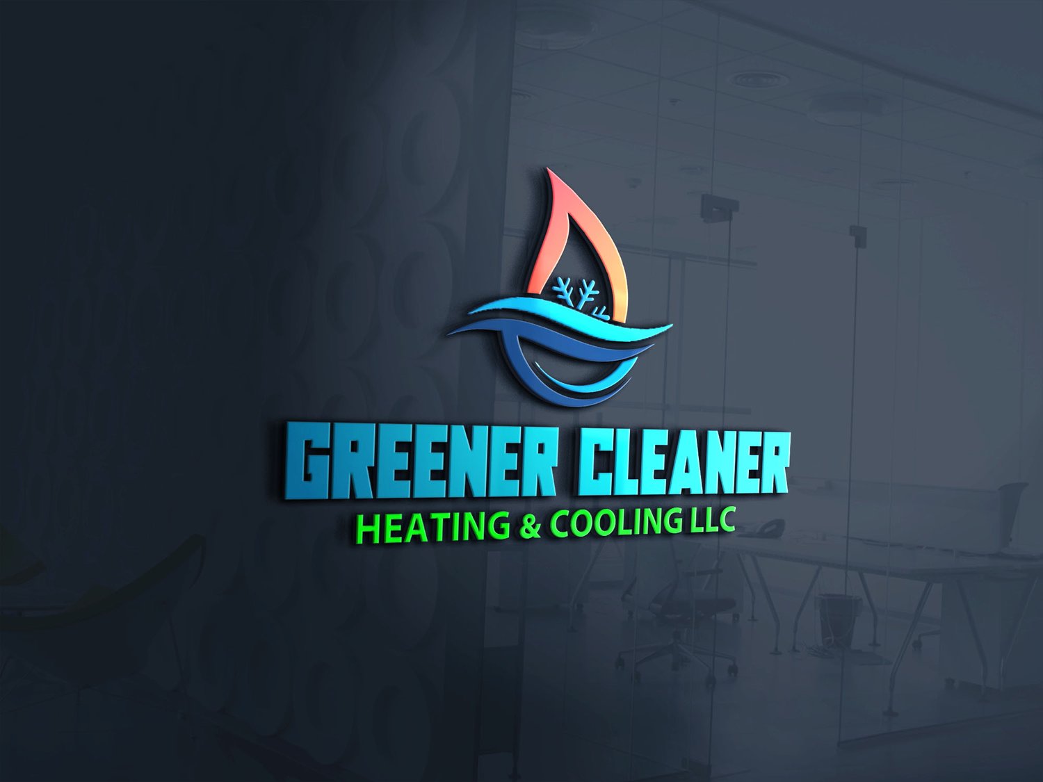 Logo for Greener Cleaner Heating & Air LLC