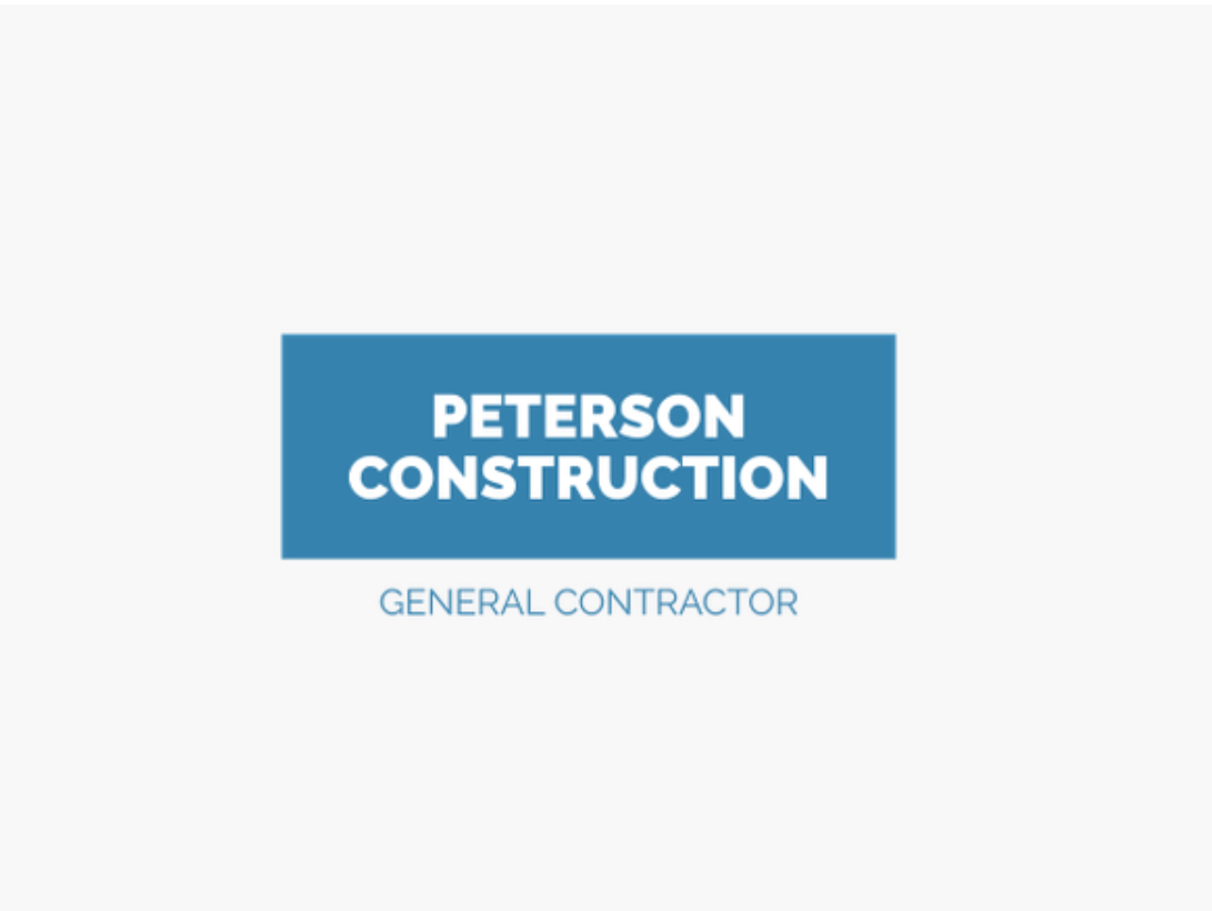Logo for Peterson Construction
