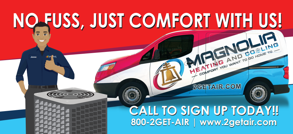 Logo for Magnolia Heating & Cooling Inc