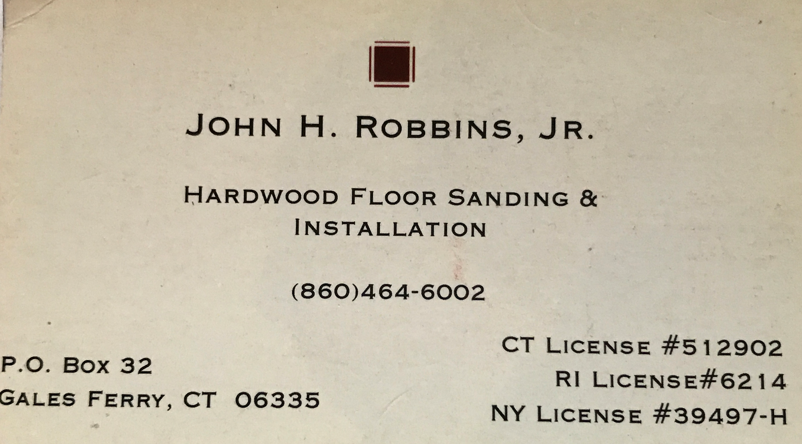Avatar for JOHN H ROBBINS JR