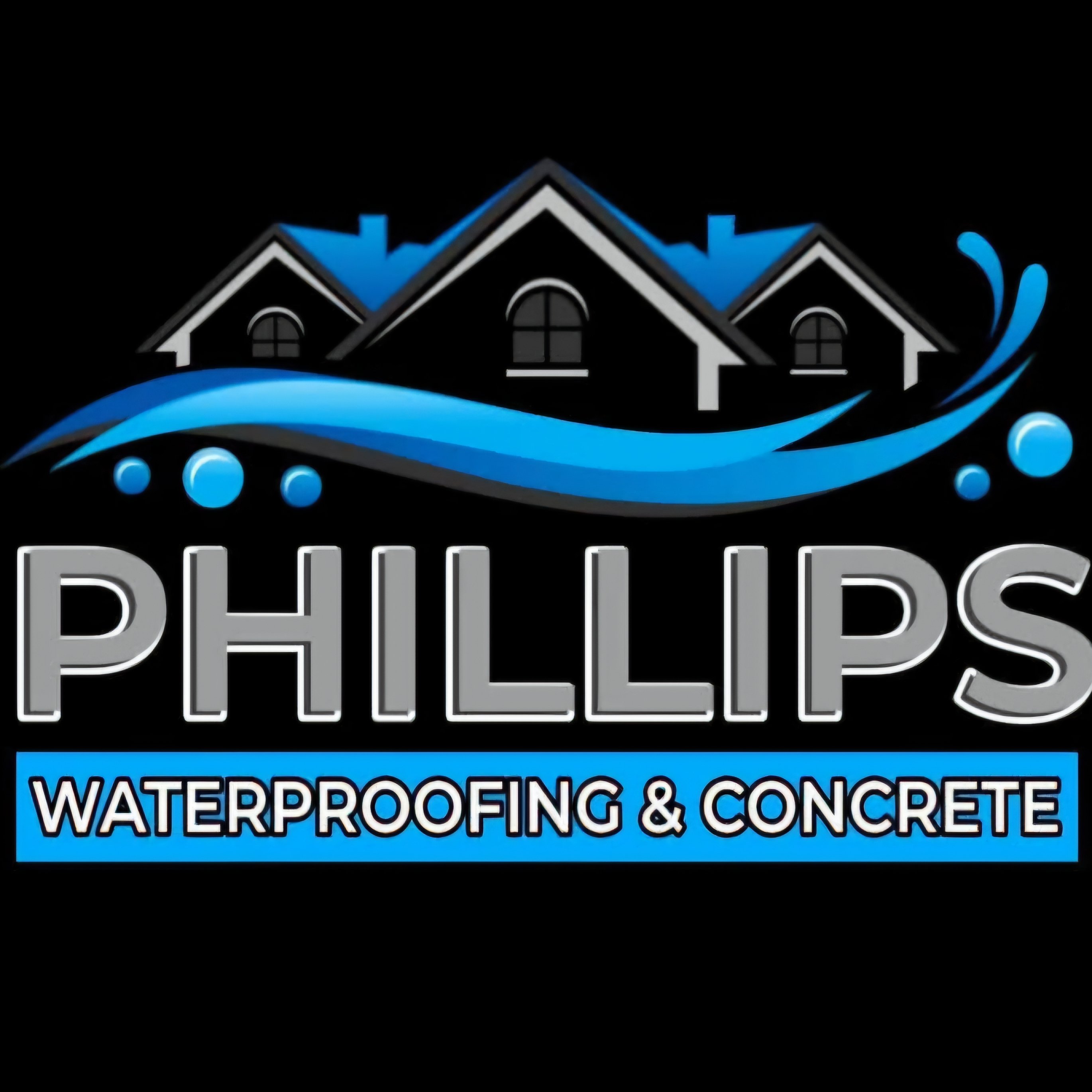 Logo for Phillips Waterproofing