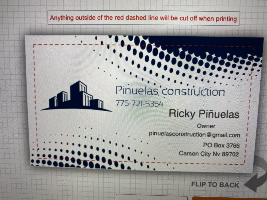 Logo for Pinuelas Construction LLC