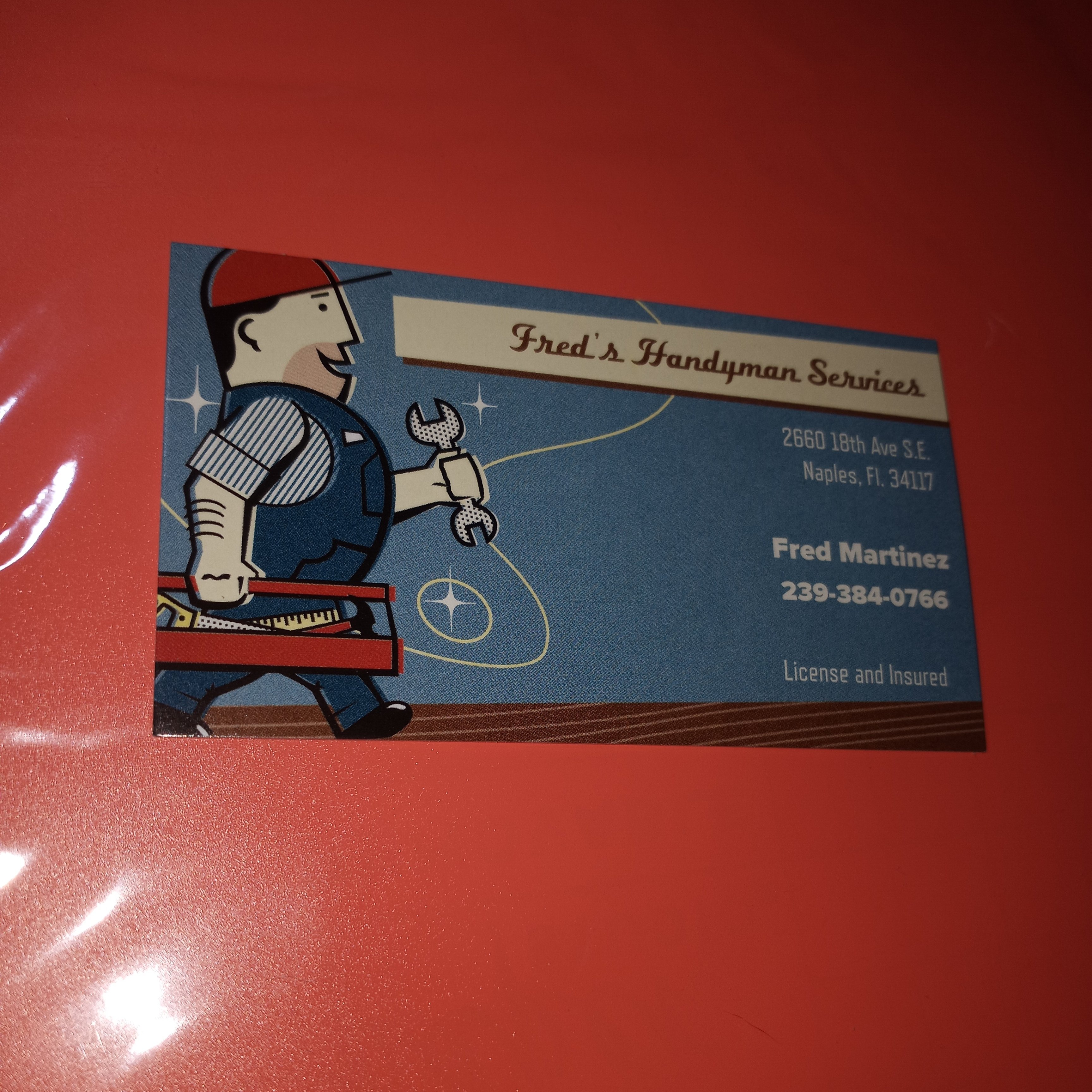 Avatar for Fred's handyman service