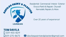 Logo for Davila's Paint and Plastering