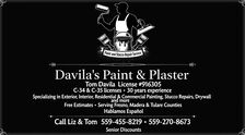 Logo for Davila's Paint and Plastering