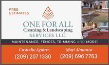 Avatar for One for All Cleaning and Landscaping Services, LLC - Unlicensed Contractor