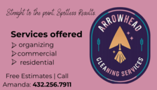 Arrowhead Cleaners logo