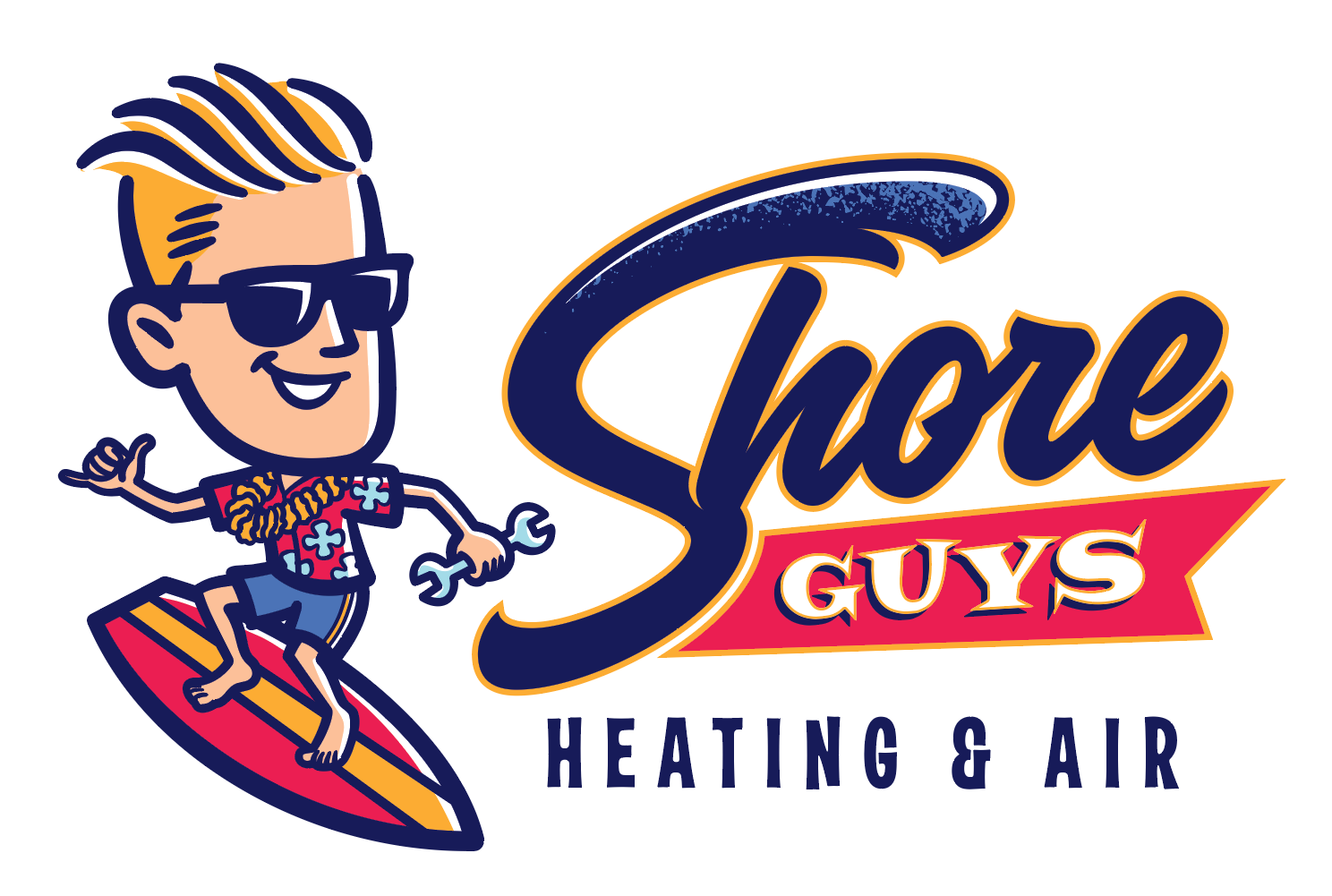 Logo for Shore Guys Heating & Air Conditioning LLC