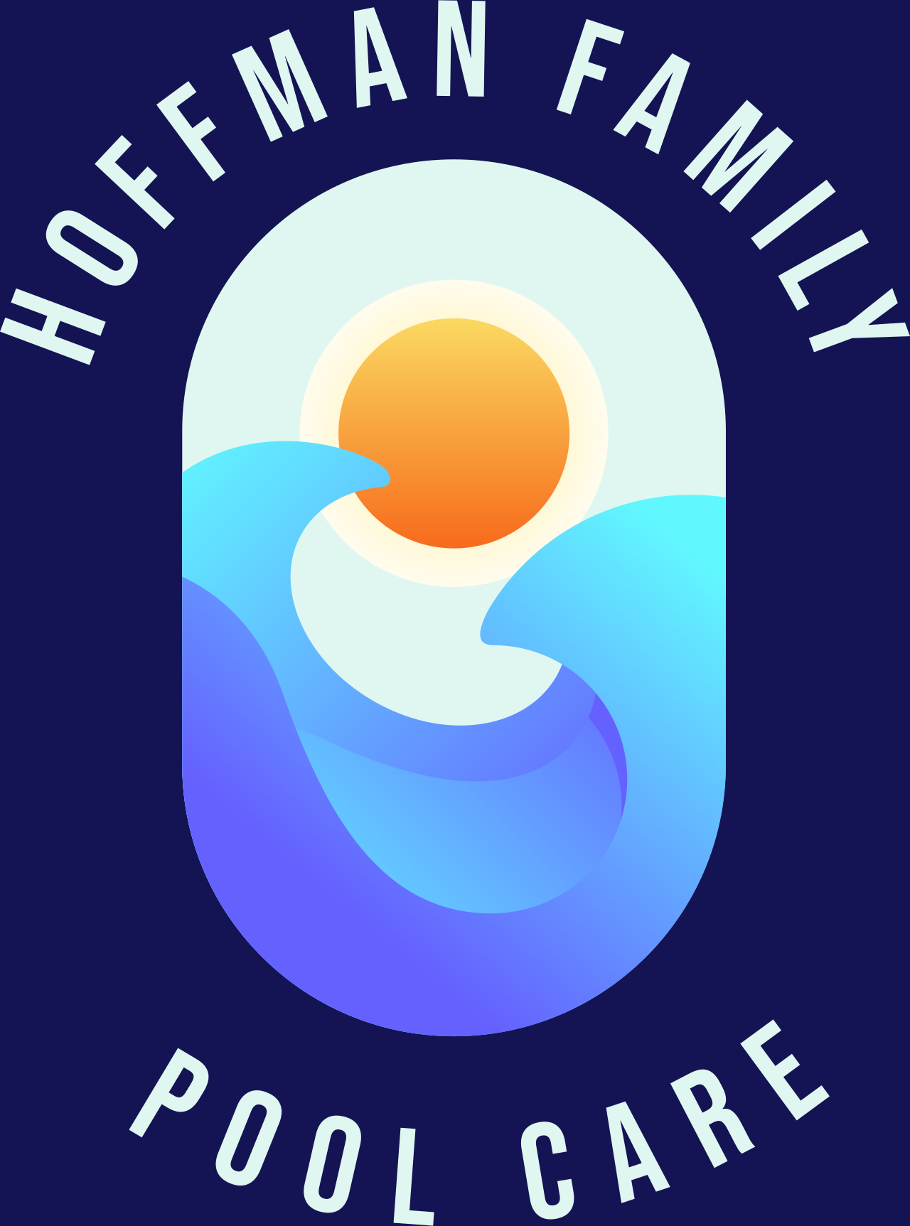 Logo for Hoffman Family Pool Care