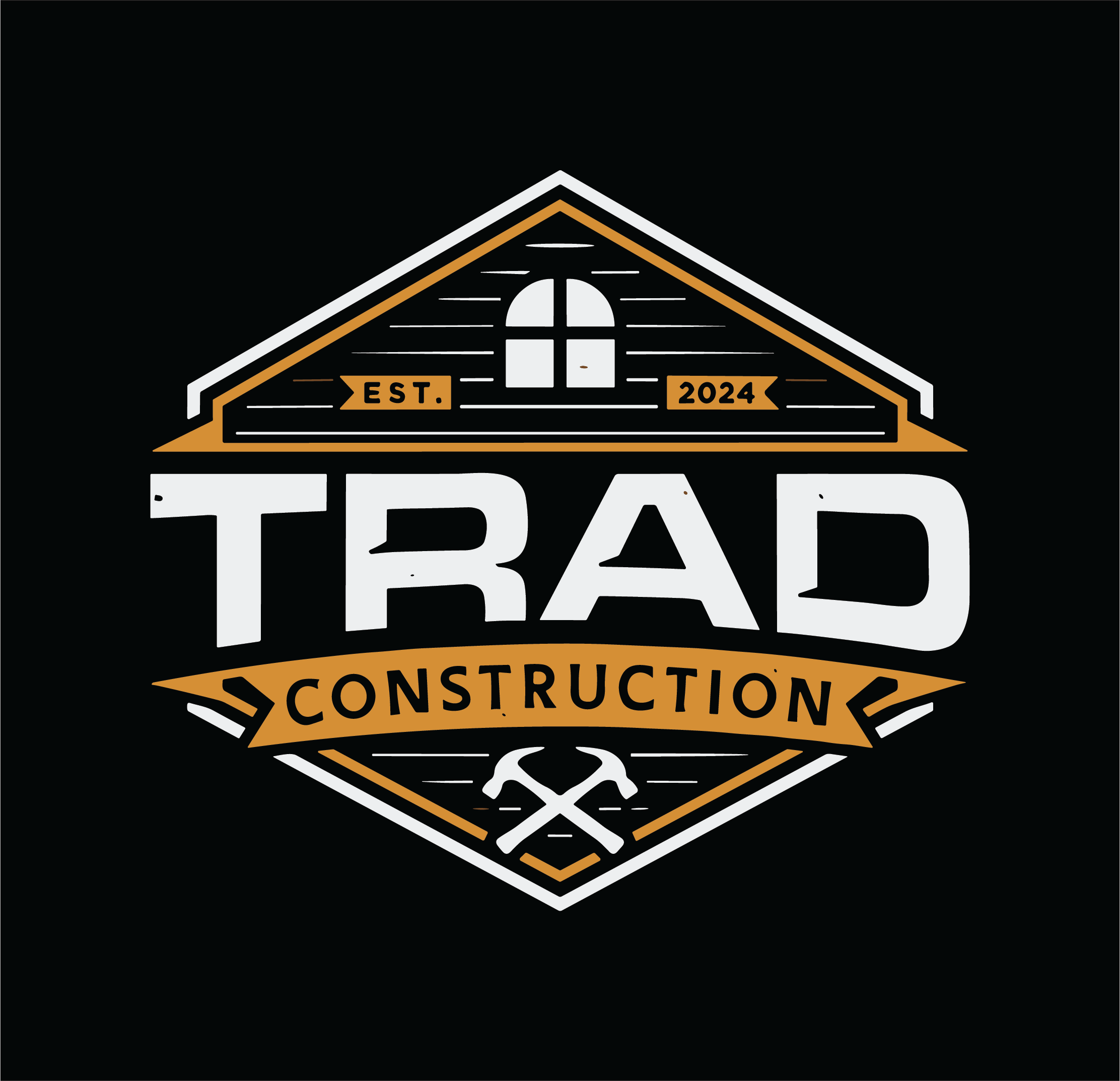 Logo for TRAD Construction LLC