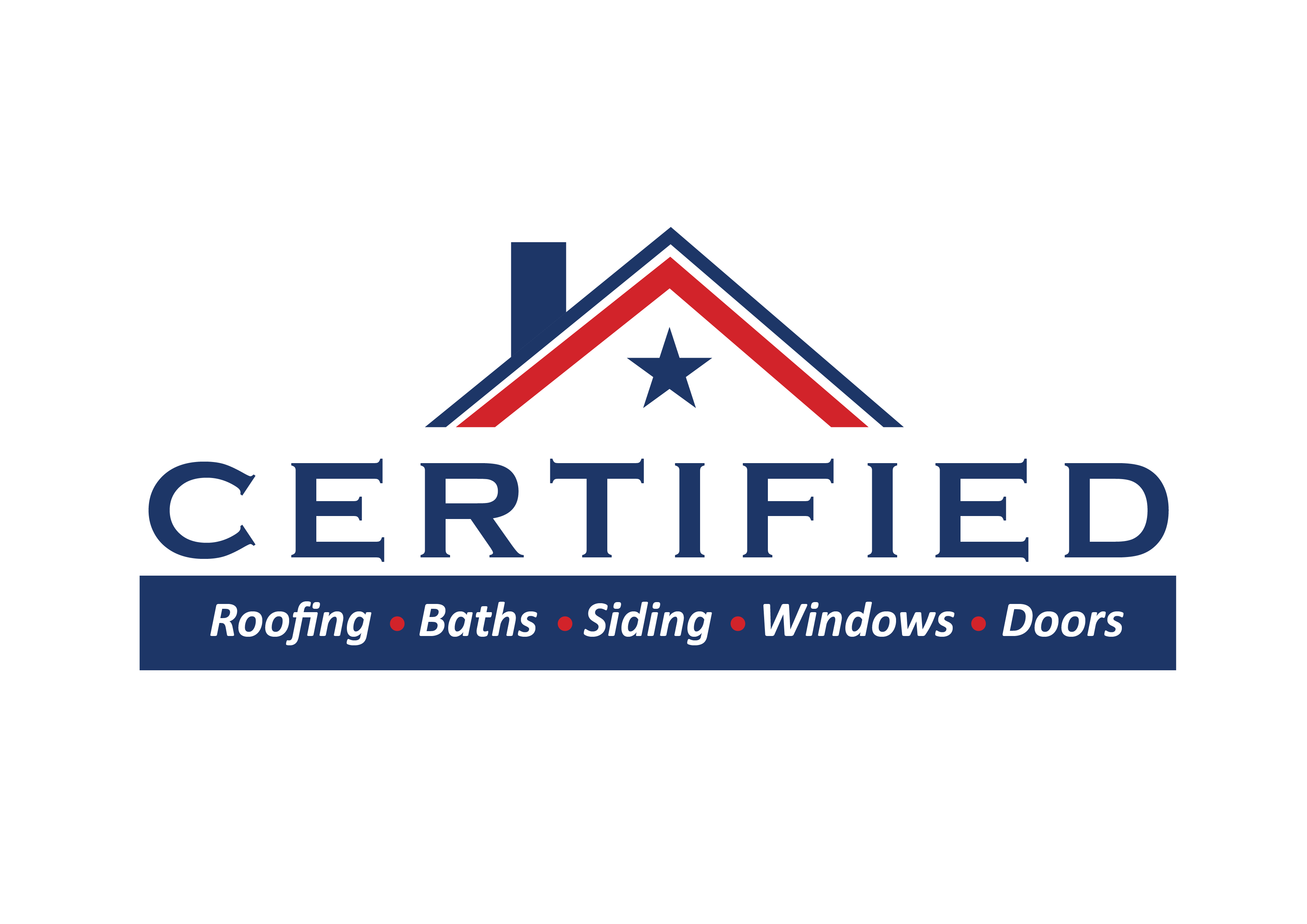 Logo for Certified Roofing