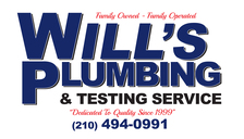 Logo for Will's Plumbing & Testing Service