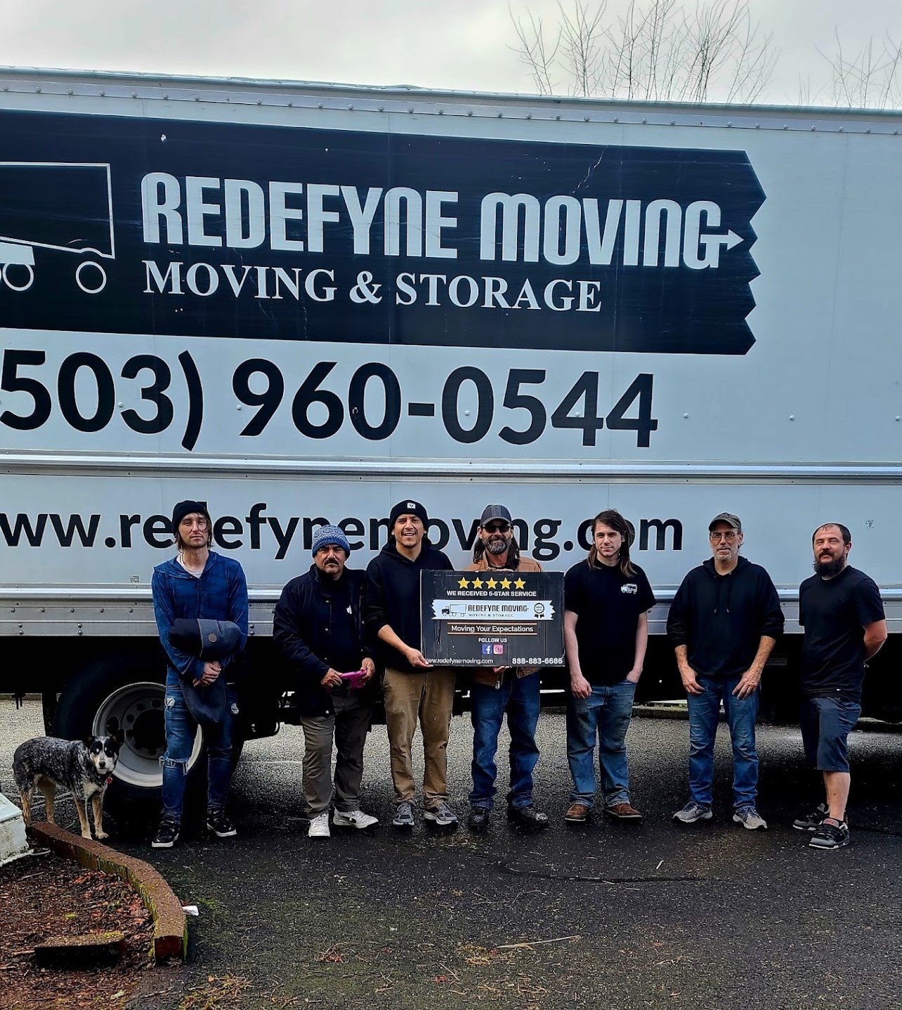 Logo for Redefyne Moving & Storage